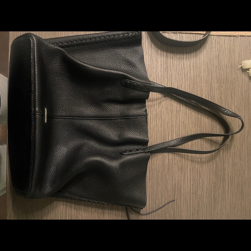 Rebecca Minkoff suede leather tote